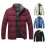 Men Coat Plus Size Solid Padded Extra Thick Winter Down Coat for Daily Wear 5