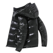 Winter Men's Puffer Jacket Thick Men Women Duck Down Jacket Outdoor Warm Casual Coats Solid Hooded Overcoats