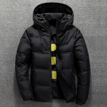 Winter Warm Men Jacket Coat Casual Autumn Stand Collar Puffer Thick Hat Duck Parka Male Men's Winter Down Jacket With Hood