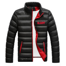 High RAW printed comfortable cotton sweater sports zipper sportswear men's winter sportswear
