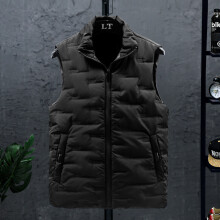 autumn and winter cotton men's cotton vest youth vest men's coat vest cotton back