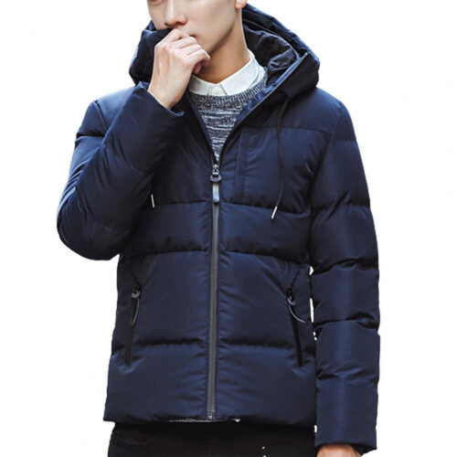 Winter/Autumn Men's Jacket Solid Padded Thicken Warm Winter Jacket