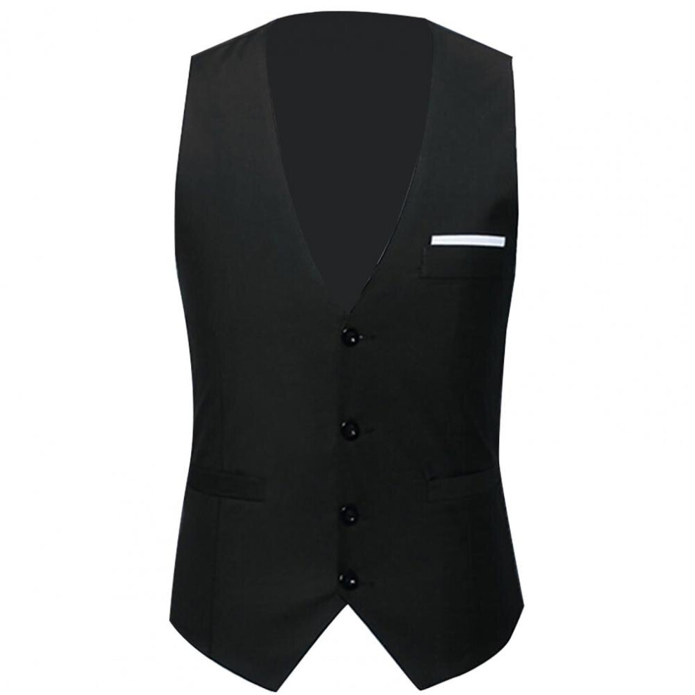Good Business Vest Close-fitting Breathable Washable Men Formal Vest-image-OPC-PBQXHFZ-NEW