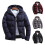Winter Golf Men's Versatile Cotton Jacket Men's Down Jacket Solid High-quality Coat Temperament Casual Coat 6