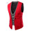 spring man individual character grid splicing two single breasted leisure 5 vest 6