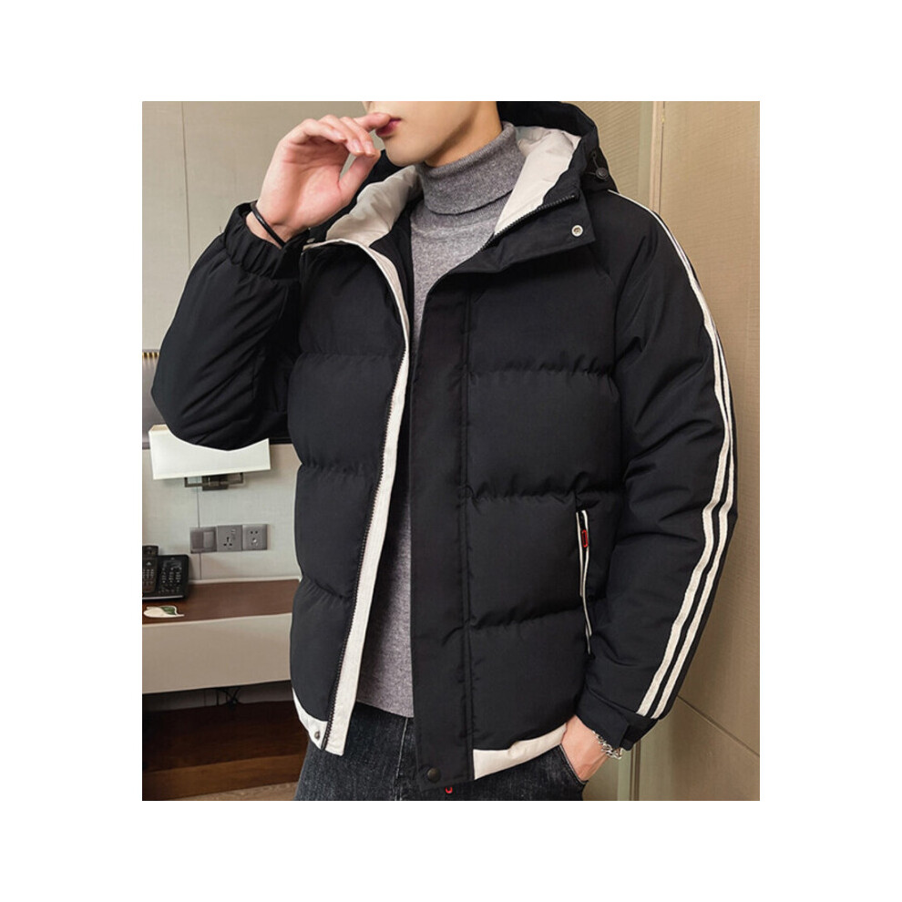 Men puffer Jacket Bright Warm Thickened Hooded coats parka Clothing-image-OPC-PBQXHHV-NEW