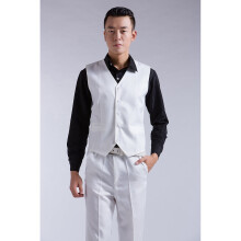 Adult Party Chorus Performance Costume Host Male Vest Shirt Vest Vest Photo Studio Photo Singer Men Vest