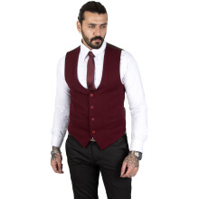 DeepSEA Pattern Slim Fit Male Cepken-Vest 2202074