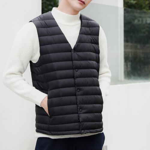 Duck down gilet mens best sale