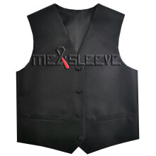 wedding flower boy woven microfiber smart dot waistcoat+bowtie