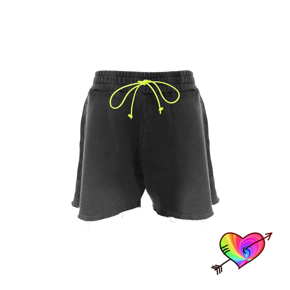 Askyurself Blank Shorts Men Women 1:1 High Green Long Drawstring Askyurself Shorts Vintage Wash Breeches-image-OPC-PBQXSCD-NEW