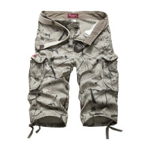 Summer Style Cotton Men's Cargo Shorts Camouflage Men's Shorts Multi-pocket Casual Camouflage Outdoor Men's Shorts