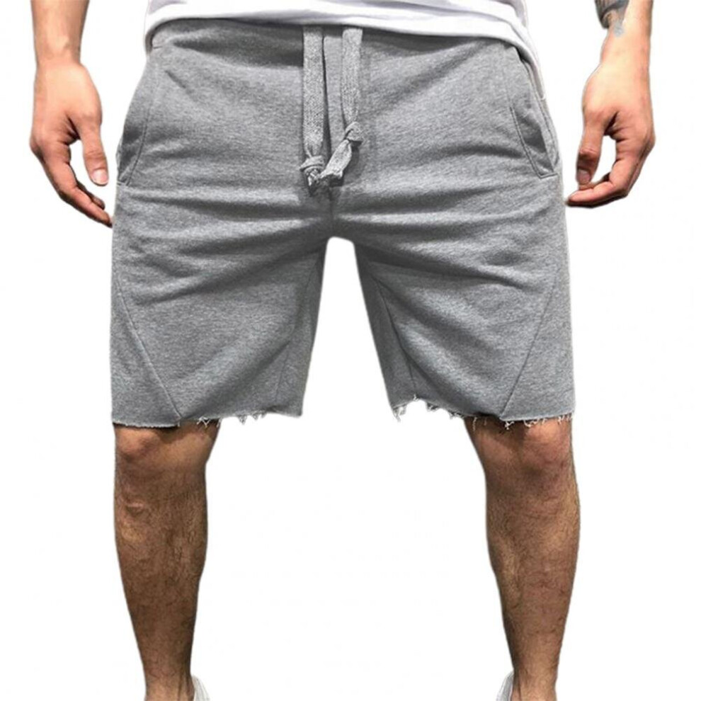 Men's knee length fashion shorts elasticated waist