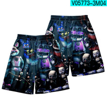 Five Nights At FNAF 3D Board Shorts Trunks FNAF Quick Dry Beach Swiming Shorts Boys Hip Hop Short Pants Beach clothes