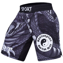 Guangzhou MMA Shorts Snake Full Sublimation Printing Men Training Wear MMA Shorts For Fighting BJJ Sport Pant