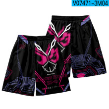 Kamen Rider 3d Printing Board Shorts Trunks Boys Summer Quick Dry Beach Swiming Shorts Oversized Set Short Pants