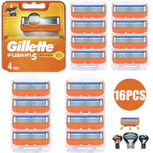 For Gillette Fusion 5 Manual Razor Blades Replacement Refills - 16PCS