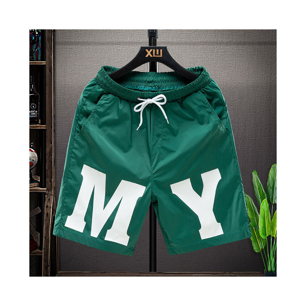 Summer Men&#39;s Shorts Quick Drying Personality Harbor Style Beach Pants Casual Loose Capris-image-OPC-PBQXYM9-NEW