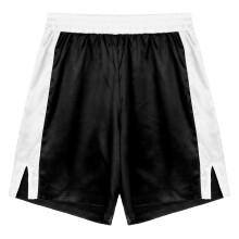 Mens Block Satin Trunks Sides Split Elastic Waistband Soft Boxer Shorts for Boxing Training Fitness Sport Workout Running
