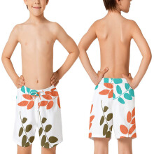Infant Kids Pocket Shorts Comfortable Beach Wearing Young Children Whole Body Print Short Trousers Dropship
