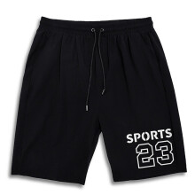 Loose casual five-point sweatpants big boys handsome overalls plus size short pants