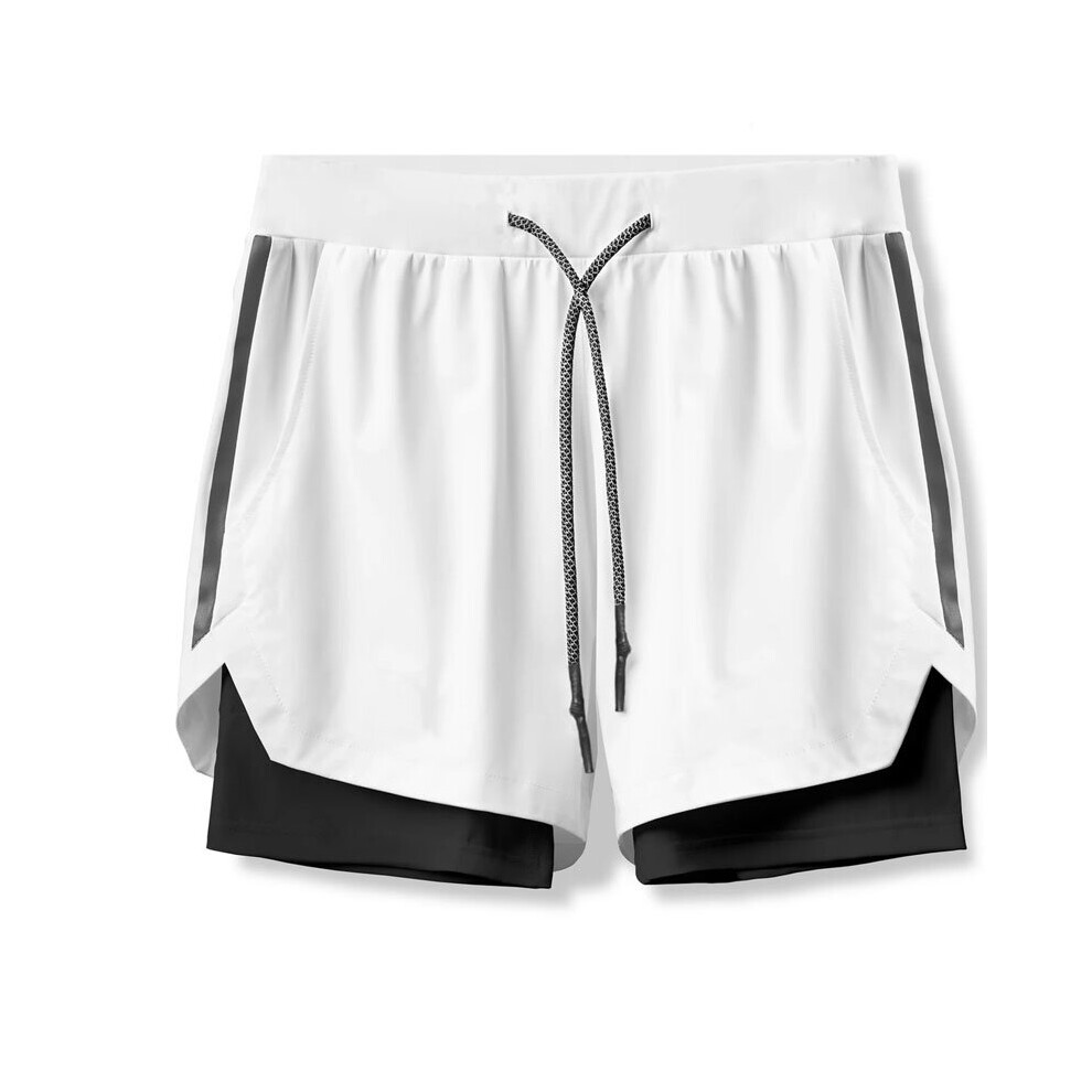 Mens Running Shorts Men Sportwear Reflective Jogging Short Pants Quick Dry Training 2 In 1 Shorts Basketball Gym Fitness MY821-image-OPC-PBQY6YS-NEW