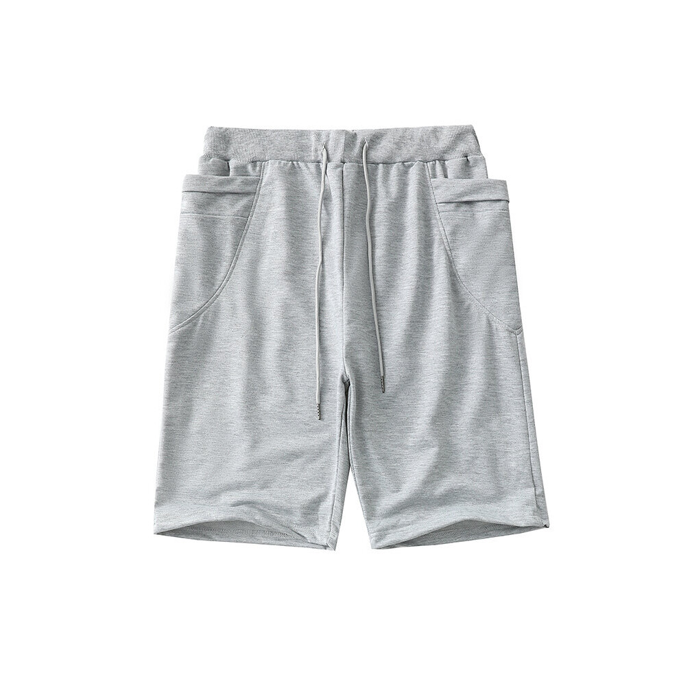 Mens Shorts Techwear Hombre Summer Casual Solid Pockets Bermuda Hip Hop Short Vintage Homme Men Workout Beach Shorts-image-OPC-PBQY75W-NEW