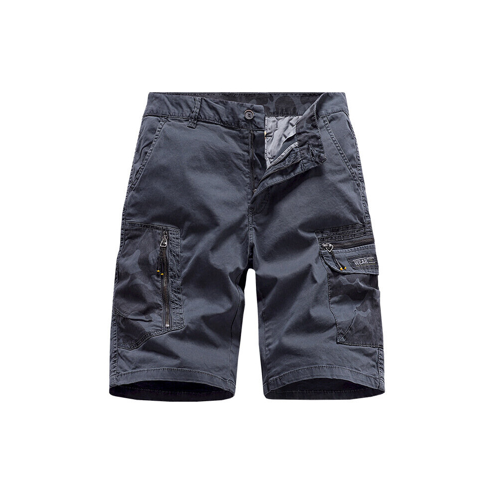 Men's Camouflage Overall Shorts Men Casual Beach Shorts Stretch Multi-pocket Sport Shorts Summer Men Military Short Trousers-image-OPC-PBQY96T-NEW