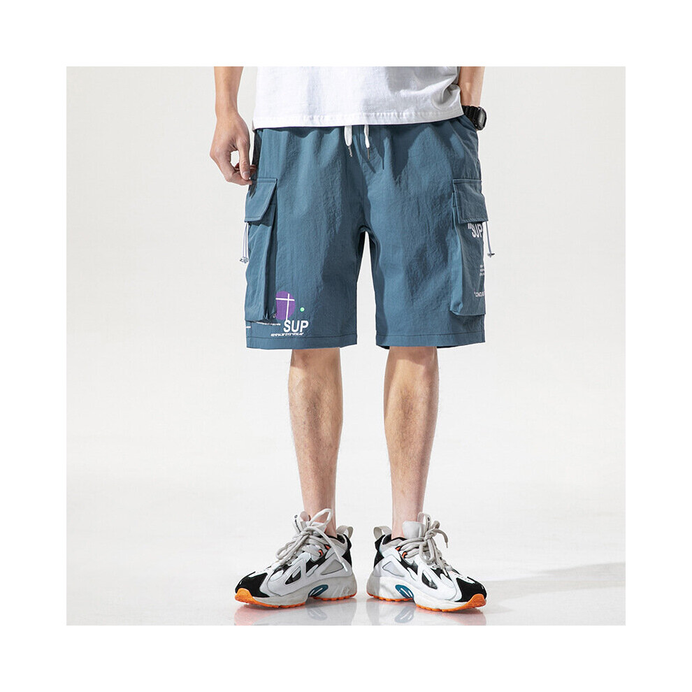 Cargo Shorts Men Beach Pant Summer Harajuku Loose Streetwear Hip Hop Causal Shorts Men Clothing Jogging Trousers-image-OPC-PBQY9ZQ-NEW