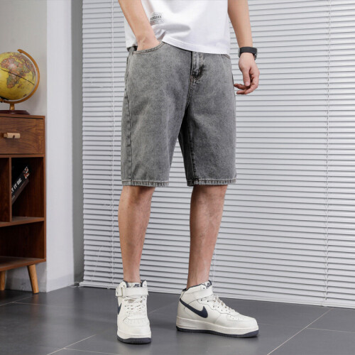 Mens hip hop denim hot sale shorts