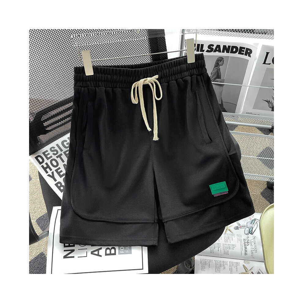 Men's Summer Shorts Loose Style Straight Pants Casual Pants Beach Wide Leg Five Pants-image-OPC-PBQYBF9-NEW