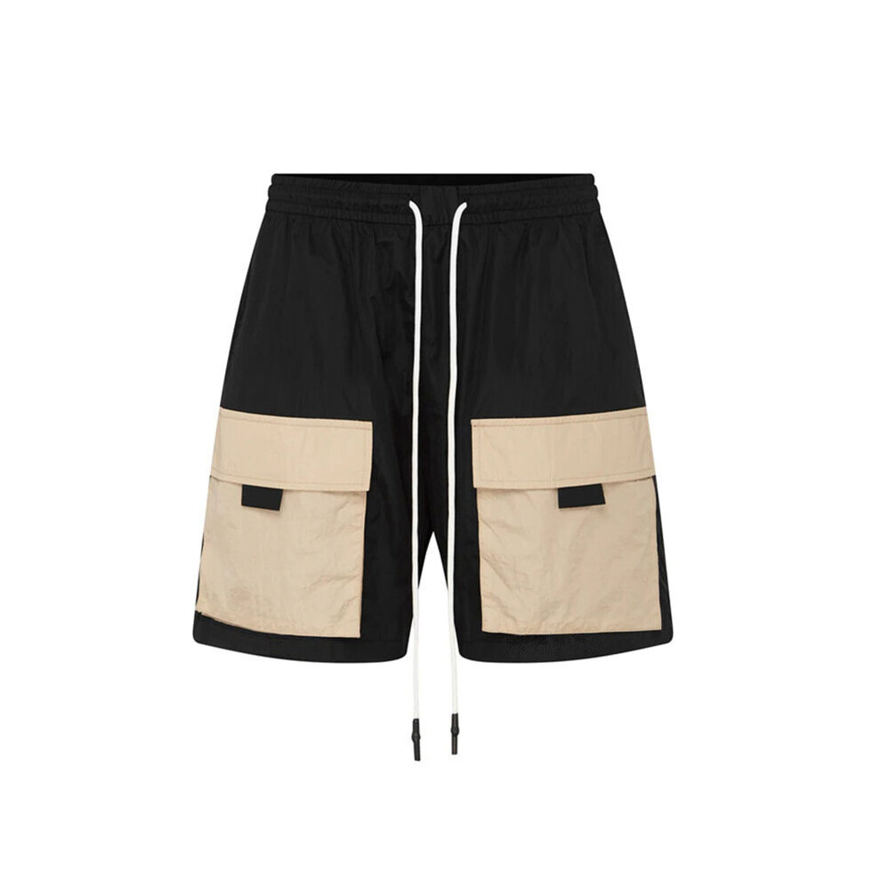 Men's Cargo Pants shorts Summer sports casual stretch quick-drying breathable five-point pants Gym Running Training Shorts-image-OPC-PBQYDRJ-NEW