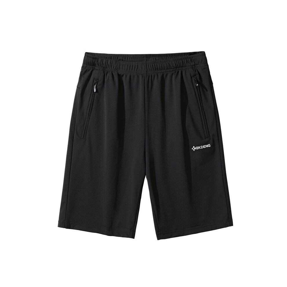 XL 6XL 7XL 8XL Men's Straight Loose Thin Stretch Breathable Casual Shorts Summer Clothing Elastic Waist Drawstring Shorts-image-OPC-PBQYCD7-NEW