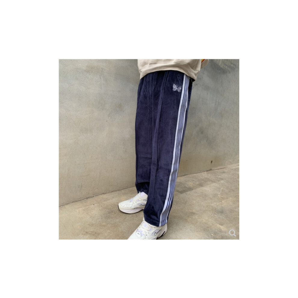 Dark Needles Pants Men Women High Embroidered Butterfly Logo Needles Track  Pants AWGE Sports Trousers on OnBuy
