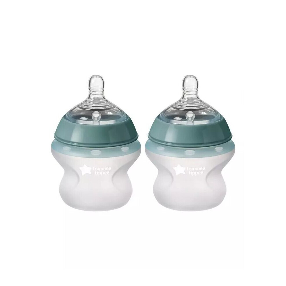 Tommee Tippee Closer To Nature Silicone Baby Bottle 150ml-Pack Of 2