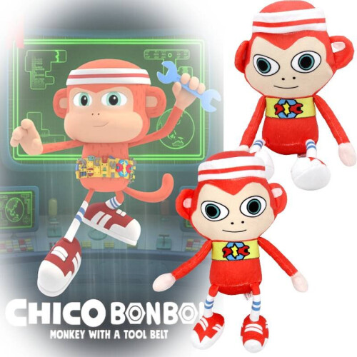 Chico Bon Bon Monkey Plush Toy Cartoon Stuffed Animal Kids Companion ...