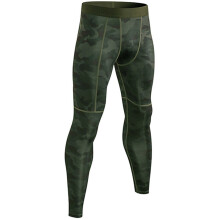 Men Compression Leggings And Compression Tights With Zipper Pocket on Side Training Joggings Trousers