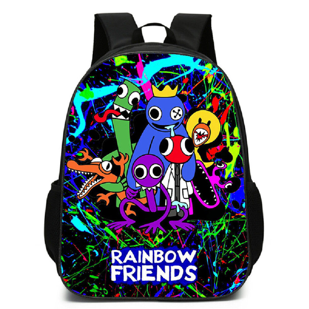 A Rainbow Friends Backpack Large Capacity Rucksack Satchel School Bags for Children Boy Girl on OnBuy