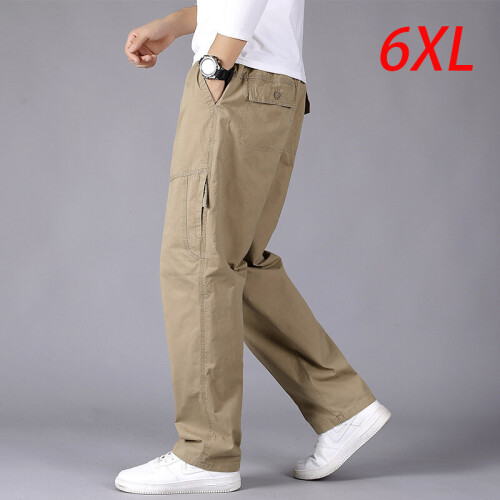 Buy PY-BIGG Plus Size Mens Jeans Relaxed Fit Cargo Pants Big & Tall Loose  Style Fashion Rugged Wear 30-46W Online at desertcartINDIA