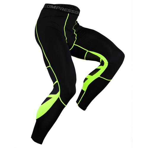 Lime green compression pants online