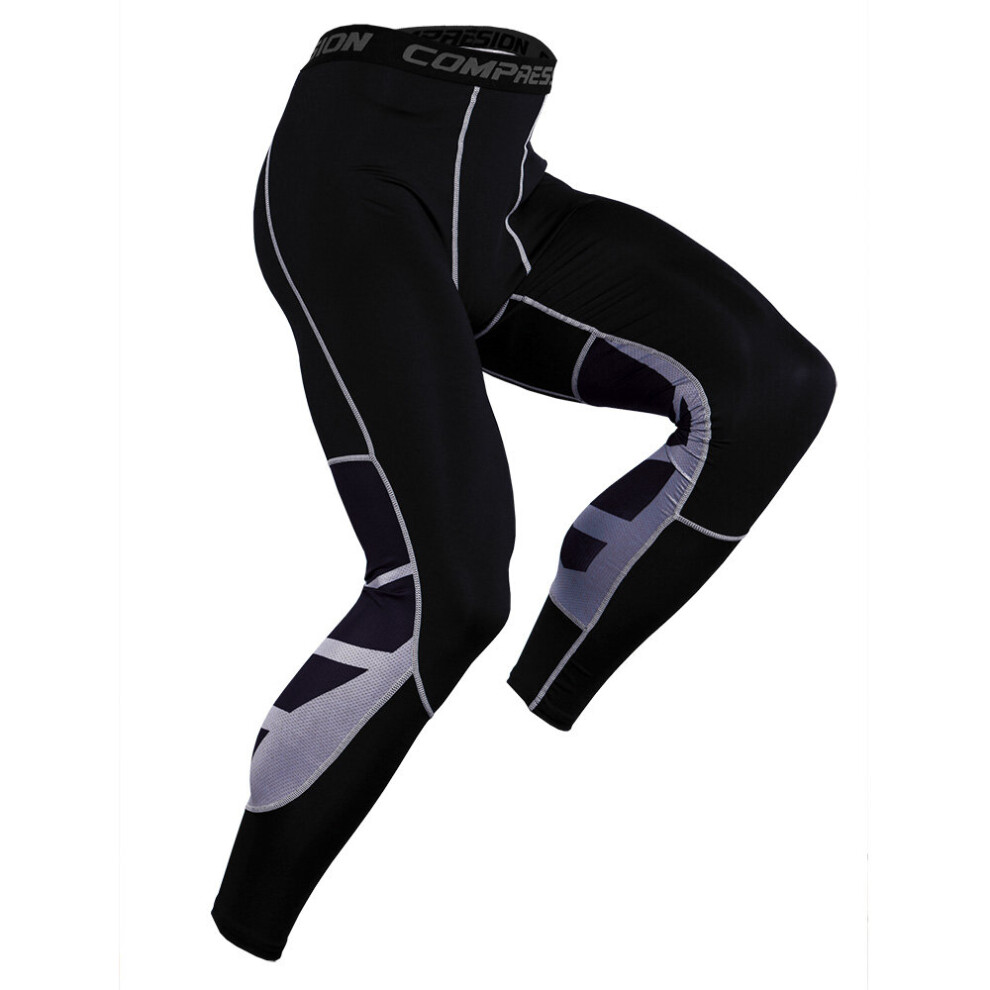 Men Legging Running Tights Sport leggings Gym Fitness Compression mens pant  Training Yoga Tight Pants Jogging Exercise Trousers on OnBuy