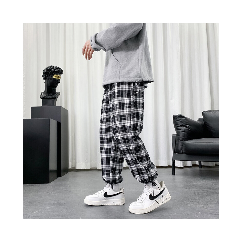 Oversized 2024 plaid pants