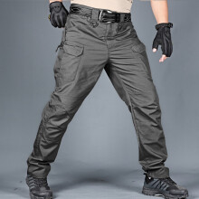6XL Pocket Pants Tactical Cargo Pants Men Outdoor Waterproof Combat Military Camouflage Trousers Casual Male Work Joggers