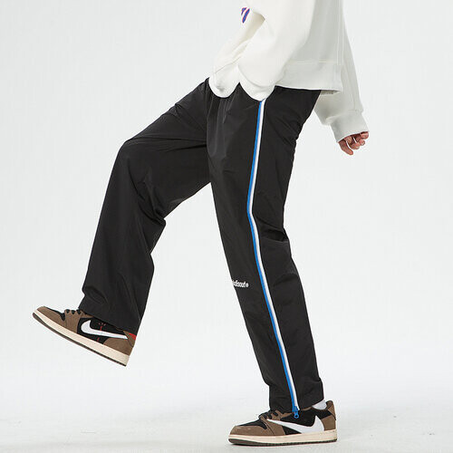 Mens full side zip hot sale sweatpants