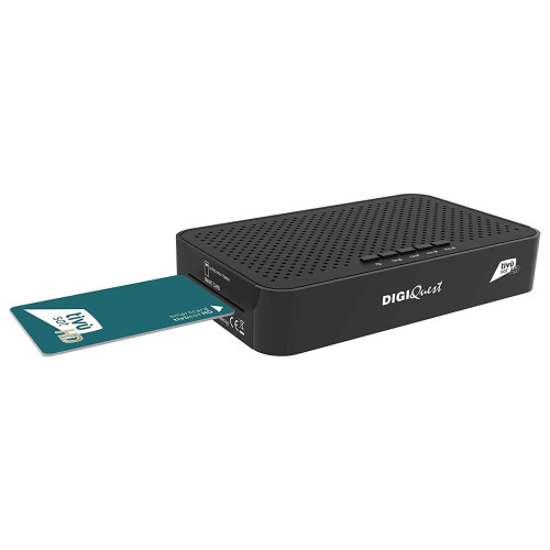 Tivusat Digiquest Classic Q10 HD Italian Decoder + ACTIVATED Smartcard 2