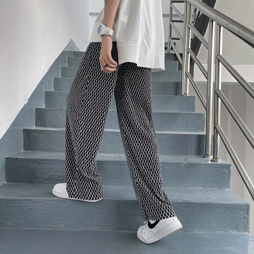 Plaid pants discount mens streetwear