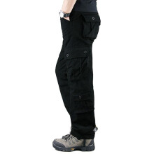 Outdoor Menmulti-pocket Overalls Strong Wear-resistant Cotton Casual Work Clothes Tactical Cargo Trousers Loose Camouflage Pants