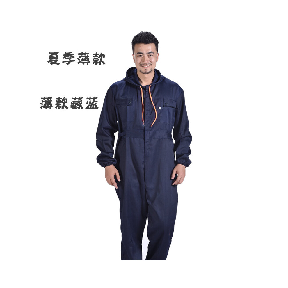 Summer Thin Work Overalls Male Labor Protection Camouflage Jumpsuit Plus Size Tooling Uniform Workwear One Piece Coveralls 61406 885657543380