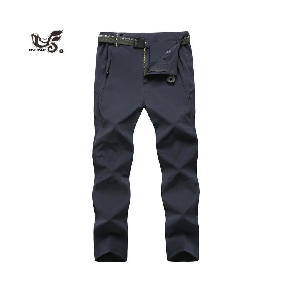 Men's Waterproof Rain Trousers Men's Fashion Casual Loose Cotton Plus Size  Pocket Lace Up Solid Colour Pants Overall Outdoor Trousers Men Waterproof,  black, L : Amazon.co.uk: Fashion