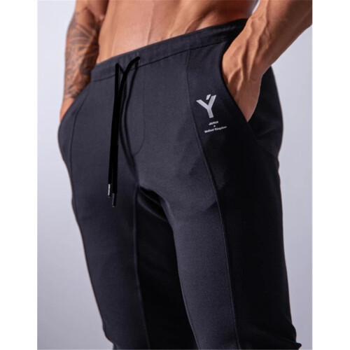 Buy Solid Color Sweatpants Drawstring Slim Fitness Tight Sport Pants